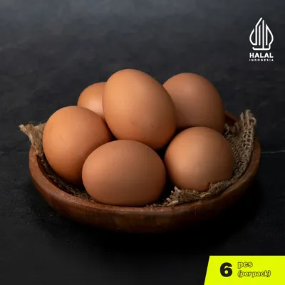 Telur Ayam Omega Fresh 6 pcs