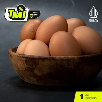 Telur Ayam Omega Fresh 1kg (15 Butir)