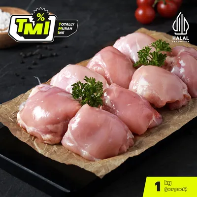 Paha Ayam Fillet Tanpa Kulit Freshly Frozen 1kg